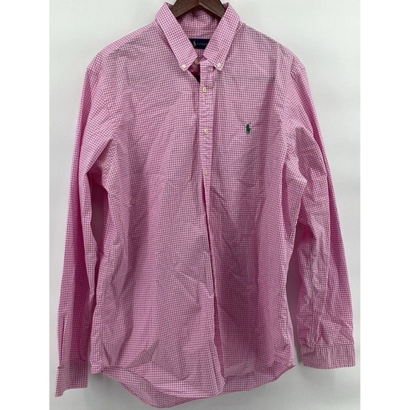 Polo Ralph Lauren Other - Polo Ralph Lauren Men's XL  Pink Checkered Long Sleeve Button Down Shirt